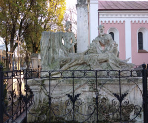 Grób biskupa Floriana Amanda Janowskiego