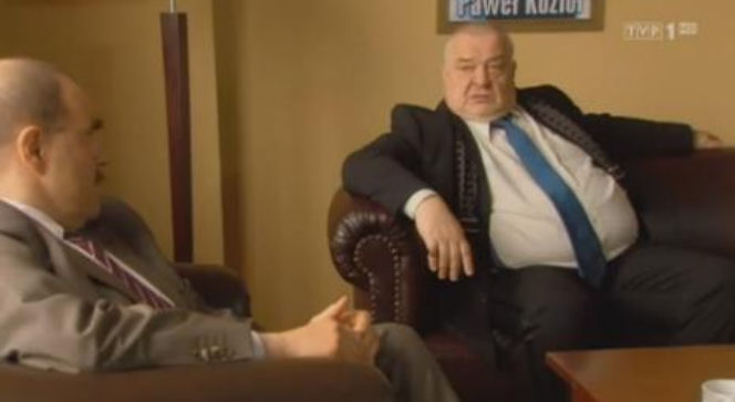 RANCZO 7 sezon odc. 86. Bacuła (Maciej Ferlak), senator Kozioł (Cezary Żak)