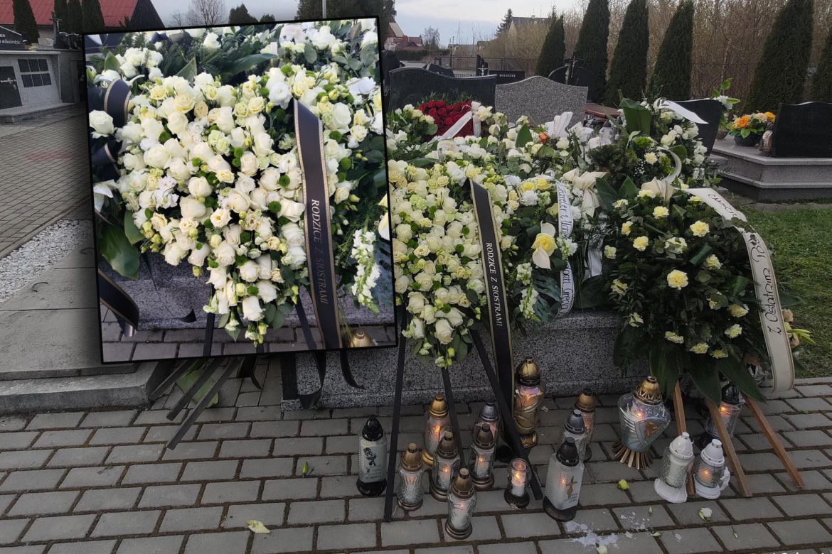 Grób 16-letniego Szymona utonął w kwiatach