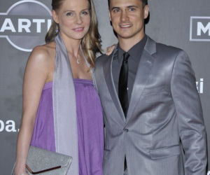 Mateusz Damięcki i Paulina Andrzejewska