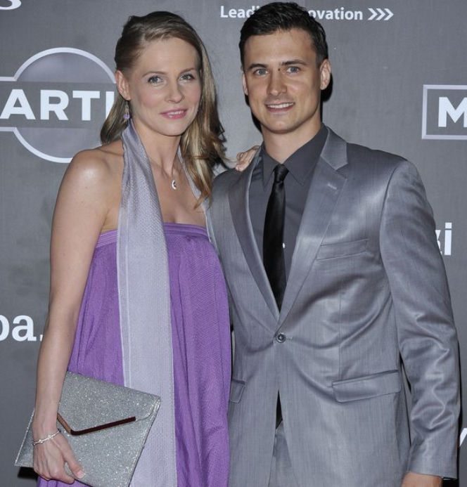 Mateusz Damięcki i Paulina Andrzejewska