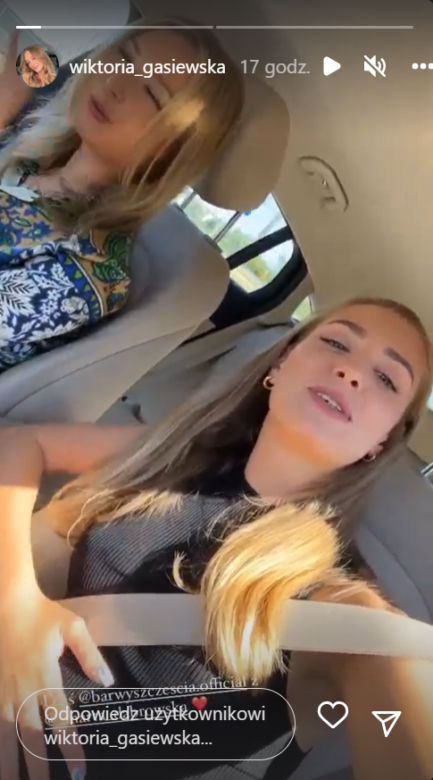 Barwy szczęścia. Wiktoria Gąsiewska (Oliwka), Marta Dąbrowska (Karolina)