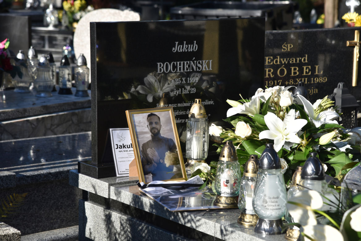 Tak wygląda grób Jakuba Bocheńskiego