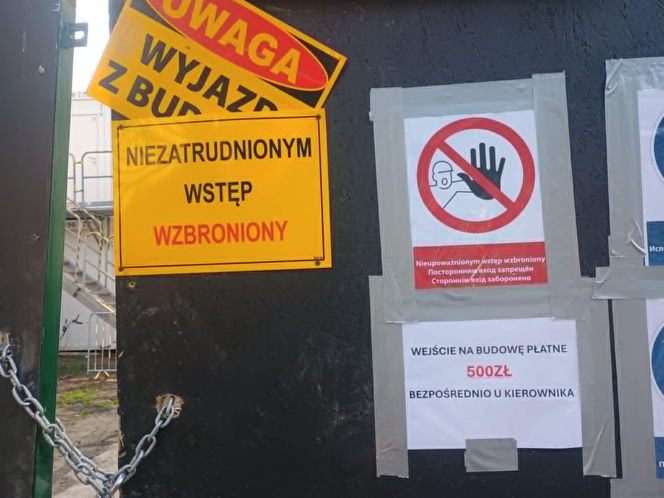 Kraków. Budowa hotelu Nobu