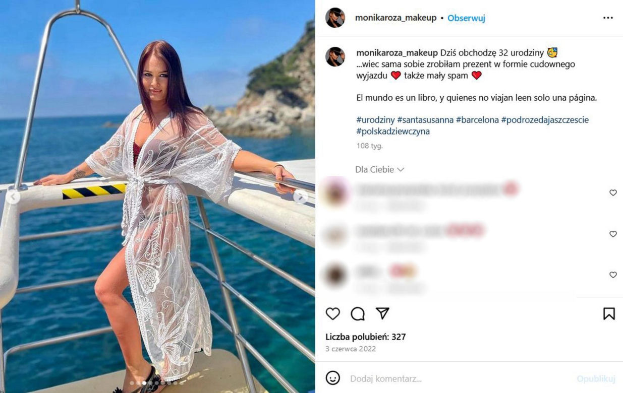 Monika Róża, makijażystka gwiazd, nie żyje