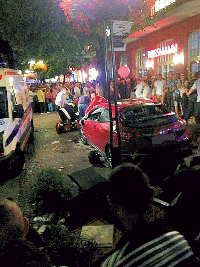 Ten szaleniec chciał zabić wszystkich na deptaku 