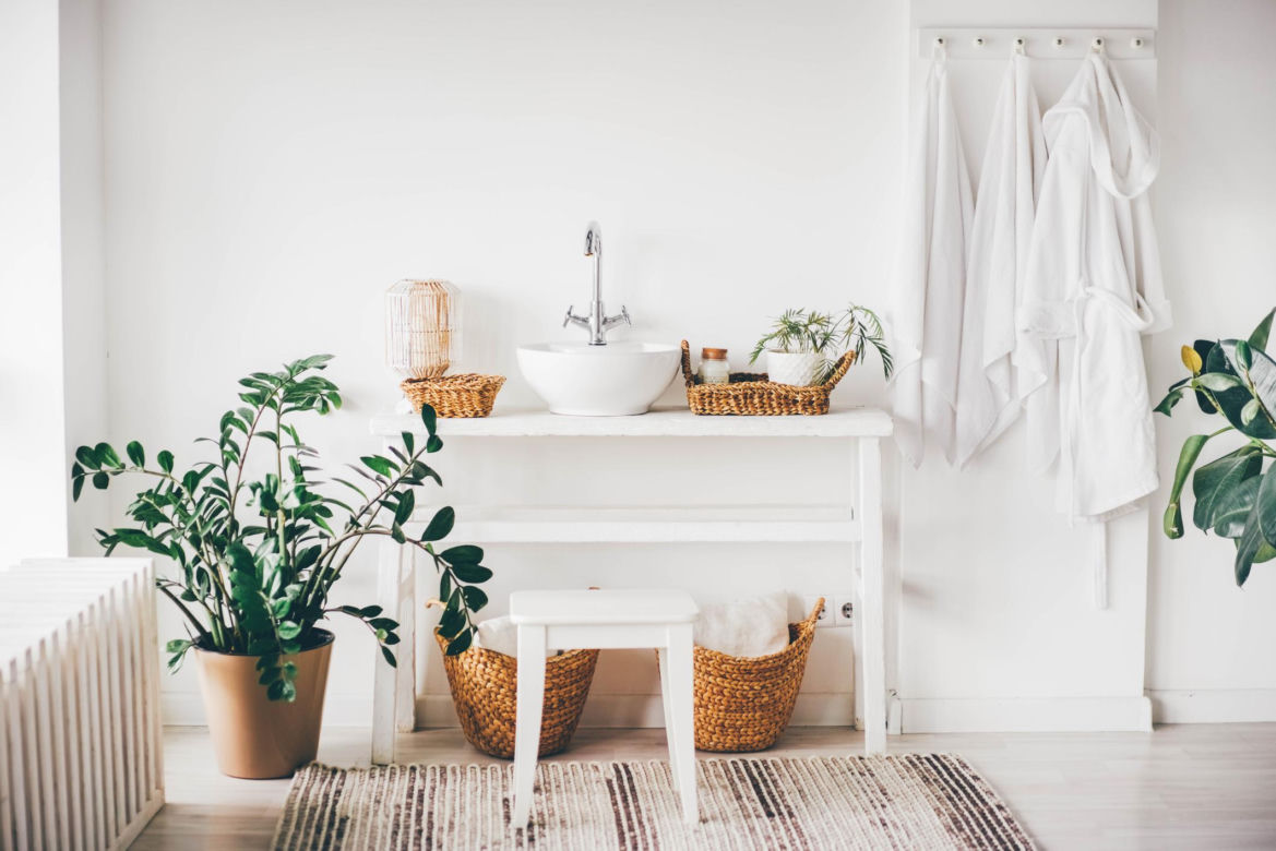 Łazienka boho - inspiracje