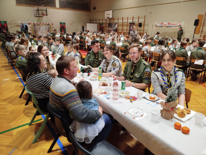 Wigilia harcerska 2025 w Siedlcach