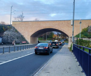 Wiadukt na ul. Wilczej świeżo po remoncie