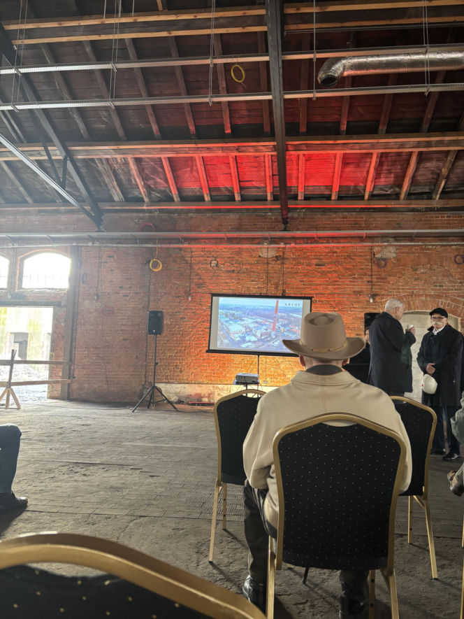 Spotkanie z mieszkańcami w Królewskiej Papierni