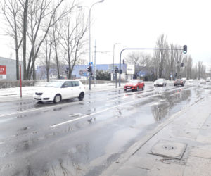Drogi w Łodzi 4.02.2021
