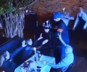 Chciał zabić żonę w restauracji! Kelner bohaterem