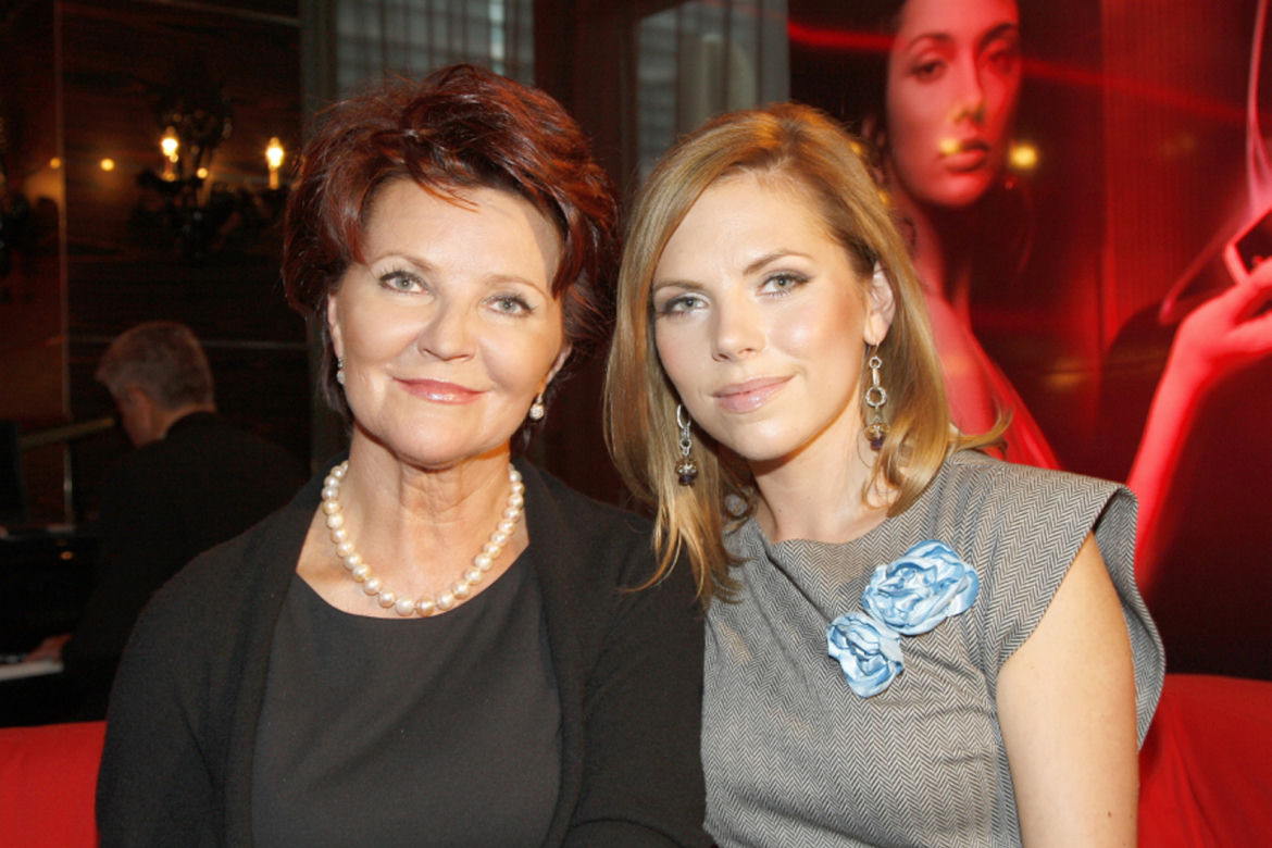 Jolanta Kwaśniewska i Aleksandra Kwaśniewska