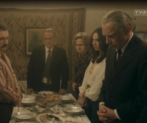 Stulecie Winnych 4, odc. 42: Jerzyk (Andrzej Andrzejewski), Stanisław (Jan Wieczorkowski), Andzia (Barbara Wypych)