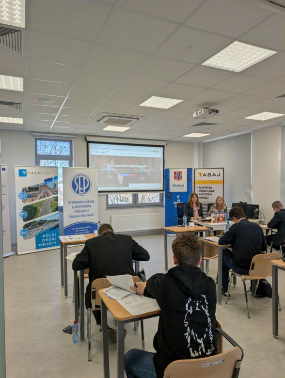 Finał Olimpiady Wiedzy Elektrycznej ElektroChallenge w Siedlcach