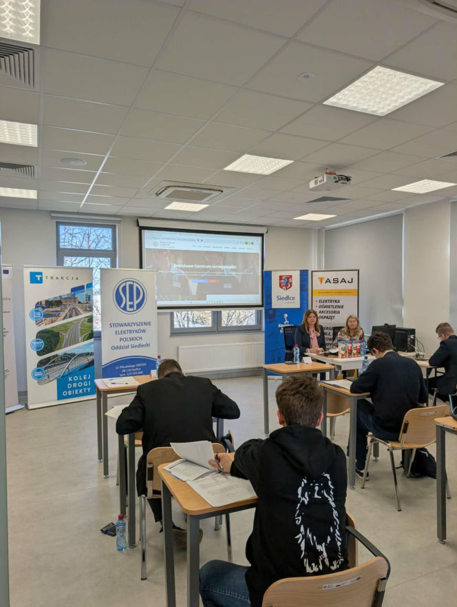 Finał Olimpiady Wiedzy Elektrycznej ElektroChallenge w Siedlcach