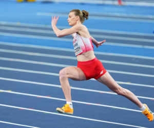 Maria Żodzik podczas Halowych Mistrzostw Świata w Lekkoatletyce Kujawy Pomorze 26 w Toruniu
