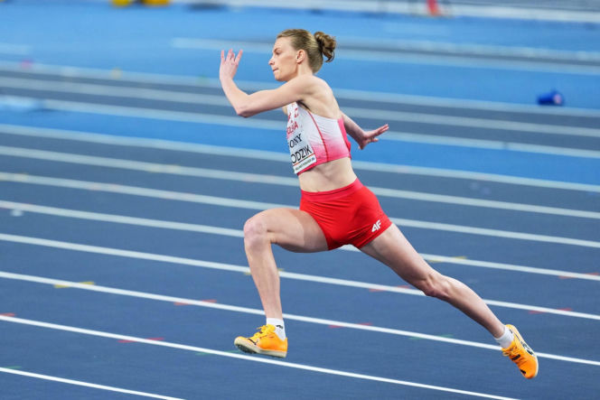 Maria Żodzik podczas Halowych Mistrzostw Świata w Lekkoatletyce Kujawy Pomorze 26 w Toruniu