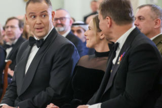 Karol Nawrocki i Radosław Sikorski w Pałacu Prezydenckim. Te miny mówią wszystko!