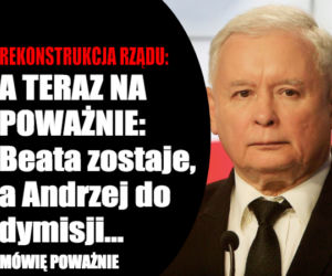 Rekonstrukcja rządu - memy