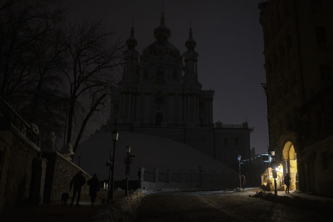 Blackout na Ukrainie