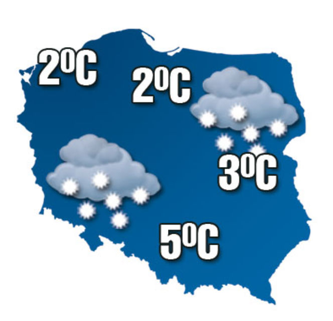 Od listopada śnieg