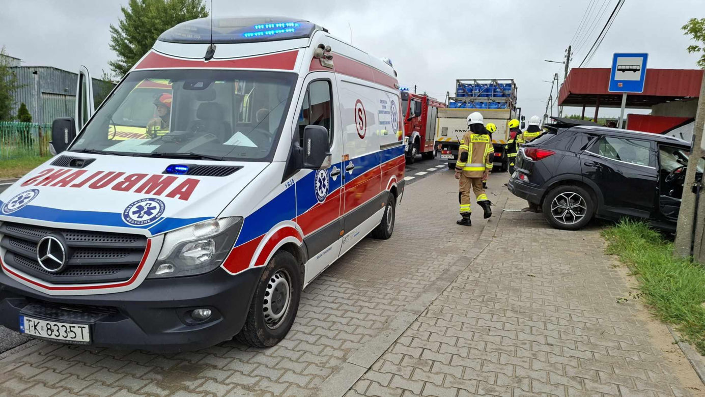 Wypadek w Parszowie