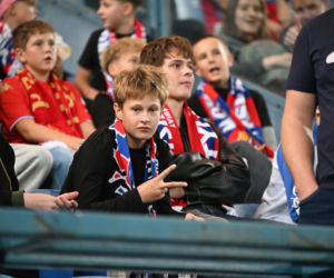 Tak kibice Wisły Kraków bawili się na trybunach. Znajdź się na zdjęciach