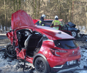 Wypadek pod Siedlcami. Zderzyły się dwie panie, jedna zginęła