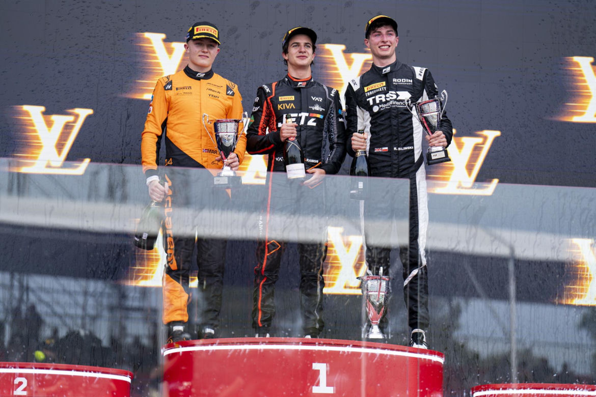 Pierwsze sukcesy Romana Bilińskiego w Formule 3! 