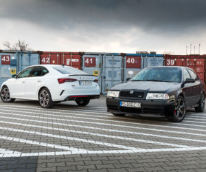 Skoda Octavia RS - pierwsza i czwarta generacja