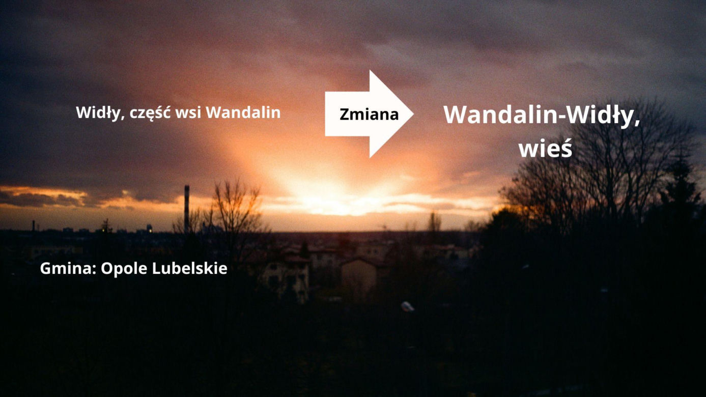 Ogromne zmiany na mapie Polski! Te miejscowości w Lubelskiem będą inaczej się nazywać