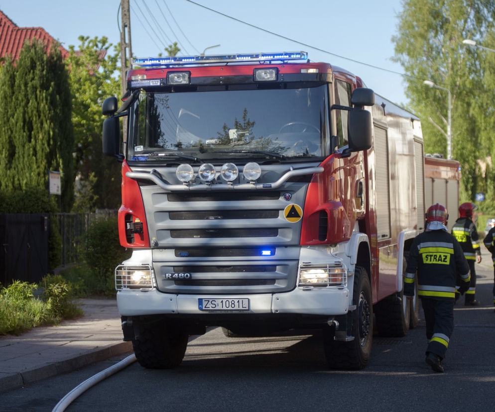 Interweniowały 4 zastępy straży pożarnej