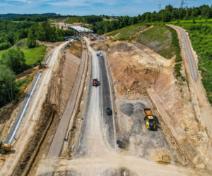 Budowa S19 - Babica Jawornik z najwyższą estakadą w Polsce