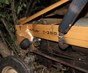 Ostrusza. Traktor przejechał po mężczyźnie! Po rannego lądował śmigłowiec