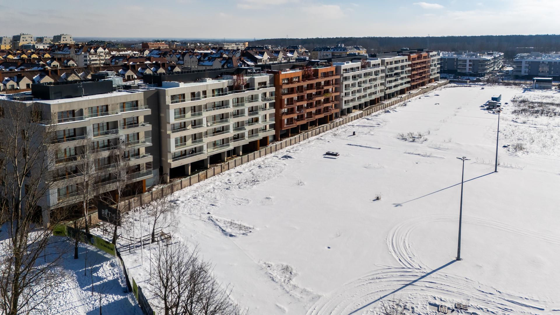 Działka po dawnym Tesco na Kabatach w Warszawie