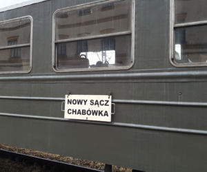 Pociąg retro pojechał z Nowego Sącza do Chabówki