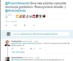 Andrzej Duda o byciu DZIADKIEM: Jestem gotowy!