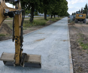 Budowa ścieżki rowerowej na leszczyńskim Gronowie