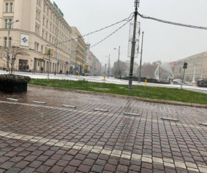 Spadł pierwszy śnieg! Zobacz jak wyglądają ulice Poznania