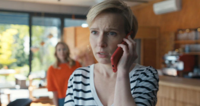 Barwy szczęścia, odcinek 3267. Dominika (Karolina Chapko), Sonia (Weronika Nockowska)