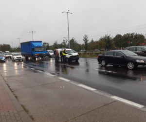Bardzo niespokojny poranek w Toruniu. Dwie kolizje na tej samej ulicy!