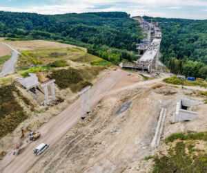 Budowa drogi S19. Najwyższa estakada w Polsce