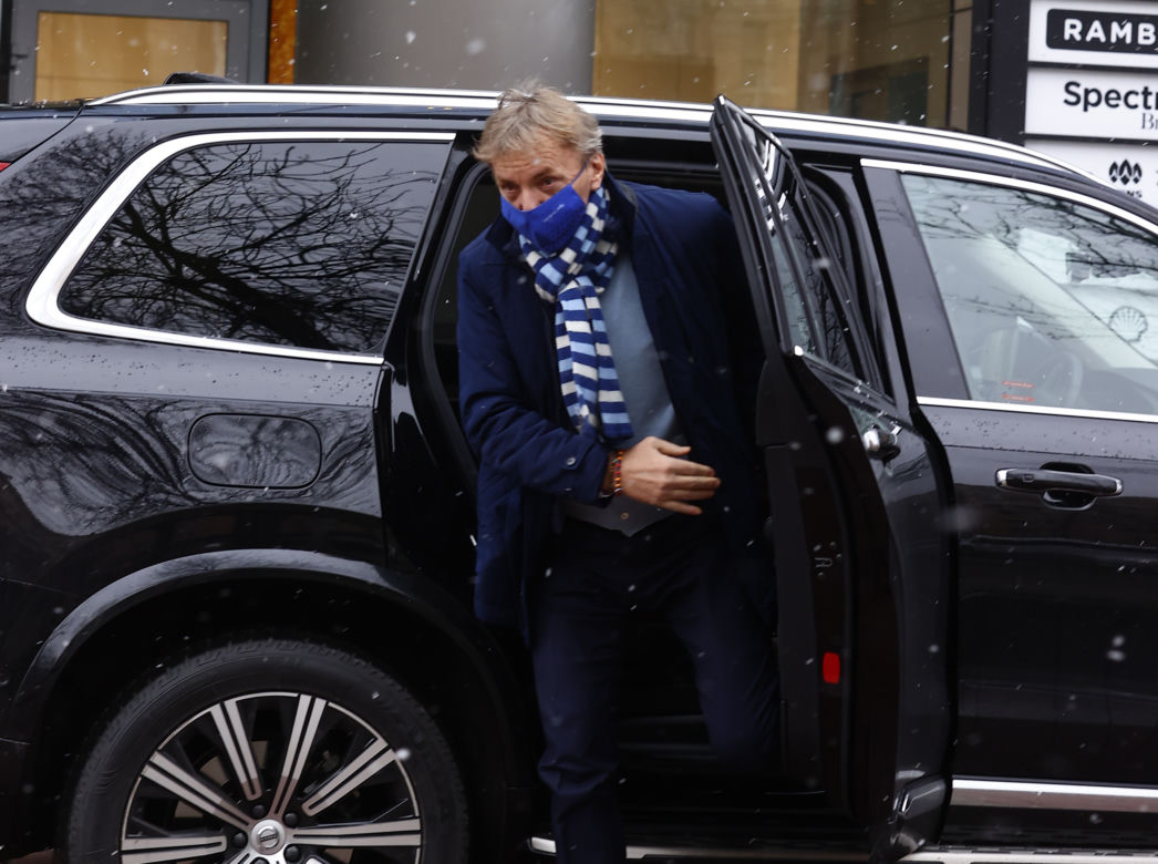 Zbigniew Boniek przyjechał na spotkanie z Paulo Sousą