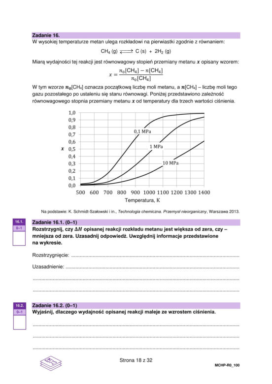 Matura próbna z chemii rozszerzona 2026. ARKUSZE CKE [15.01.2026]