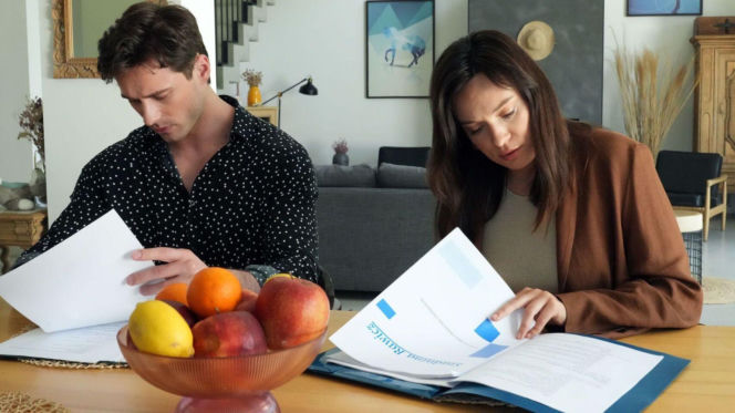 Barwy szczęścia odc. 3281. Natalia (Maria Dejmek), Cezary Rawicz (Marcel Opaliński)