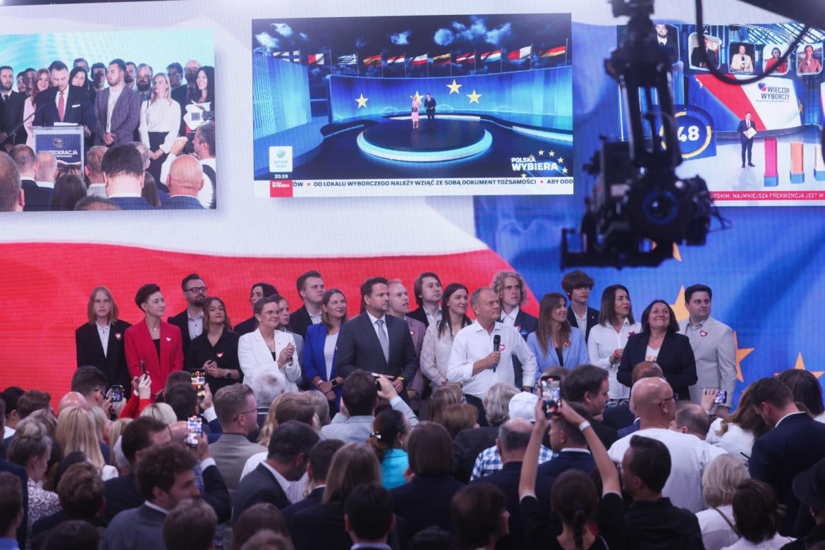 KO wygrywa wybory do Parlamentu Europejskiego "Polska jest liderem UE"