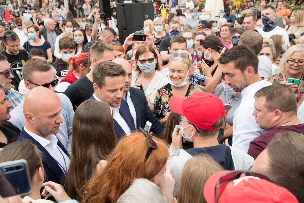 Trzaskowski wezwany na policję