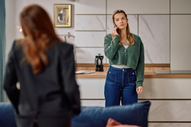 Kasia skutecznie zastawi pułapkę na Kalinę.