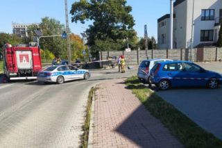 Tragiczny wypadek w Skarżysku-Kamiennej. Nie żyje 76-letnia kobieta idąca chodnikiem